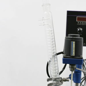 Laboratory Jacketed Layer Chemical Glass Reactor Double Layers Glass Reactor 1L - Product Image 3