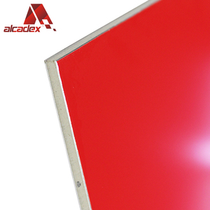 Prueba de fuego diseños de la pared exterior fachada decoración del panel compuesto de aluminio lámina de plástico - Product Image 3