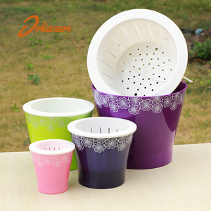 Vente chaude! Intérieur et en plein air jardin décoratif pas cher <span class=keywords><strong>petit</strong></span> <span class=keywords><strong>creux</strong></span> planteurs pots de fleurs table - Product Image 4