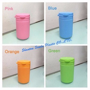 80ml Plastic Medicine Bottle with Easy-Pulling Snap Secure Lid <strong>Pill</strong> <strong>Container</strong> for Capsules - Product Image 3
