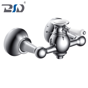 Verchromt Keramik Griff Luxus Messing Dusche Set Komplett Mit SS Dusche Kopf Und Bhs <span class=keywords><strong>Hand</strong></span> Dusche - Product Image 4