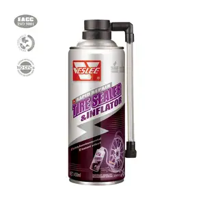 Utilisation d'urgence Pneu Spray Scellant Gonfleur Réparation de crevaison Clair Étanche Voiture Pneu Scellant