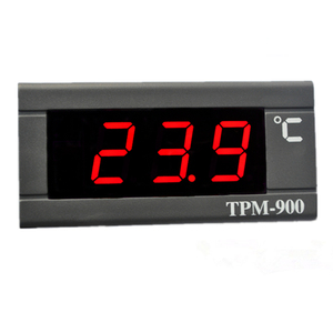 <strong>Wall</strong> Mounted Digital Freezer <strong>Thermometer</strong>/temperature Panel Meter with Sensor TPM-900 - Product Image 1