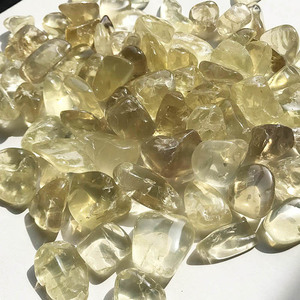 Di guarigione della pietra preziosa guarigione <span class=keywords><strong>citrino</strong></span> <span class=keywords><strong>cristallo</strong></span> Tumbled pietra di Quarzo giallo Tumbled Ghiaia - Product Image 1
