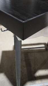 Bàn Bistro Chống Tia Cực Tím Bộ Bàn Ăn Bằng Gỗ Werzalit Bàn Gỗ Đen Bàn Cà Phê - Product Image 5