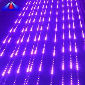 Lampu Strip Tampilan Lampu Hitam Led, Multi Warna, Lampu Digital Strip Led Rgb Berkedip