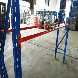 Giá để quần áo bằng thép nhiều tầng, siêu bền, rất phổ biến, có bánh xe và kệ, chống ăn mòn, dành cho cửa hàng quần áo - Product Image 3