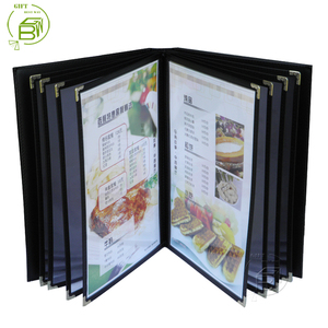 ที่มีคุณภาพสูงราคาโรงงานผู้ถือเมนูa4สำหรับrestauarnt, หนังสือเม, ความคิดสร้างสรรค์ของผู้ถือเมนู - Product Image 2