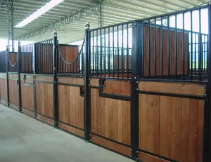horse portable box horse stable with split doors