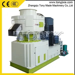 Vertical ring die wood pellet machine ,pellet press 1.5-2T/Hour TYJ550-II with Automatic lubrication