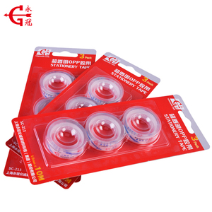 Mới nóng bán tùy chỉnh tinh thể rõ ràng <span class=keywords><strong>OPP</strong></span> Bopp băng dính mạnh mẽ siêu rõ ràng CELLO đóng gói băng 500M cho vận chuyển - Product Image 6