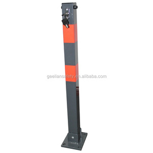 Barrière de <span class=keywords><strong>stationnement</strong></span> noir/argent jaune pour voiture, sans verrouillage, barrière de PARKING, <span class=keywords><strong>anti</strong></span>-vol, barrière de parking, poste - Product Image 6