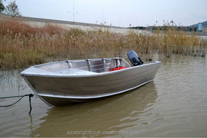 저렴한 전체 용접 알루미늄 낚시 보트 판매 조디악 보트 가격 낚시 보트 엔진 - Product Image 2