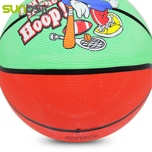 ลูกบาสเก็ตบอลหลากสี ขนาด 3 ลายการ์ตูน สำหรับเล่นในร่ม - Product Image 5