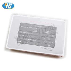 เครื่องขยายเสียงสเตอริโอขนาดเล็ก 180 วัตต์ พร้อมโครงสร้างโลหะและพลาสติก สำหรับเครื่องเกมอาเขตและเครื่องเกมตกปลา - Product Image 5