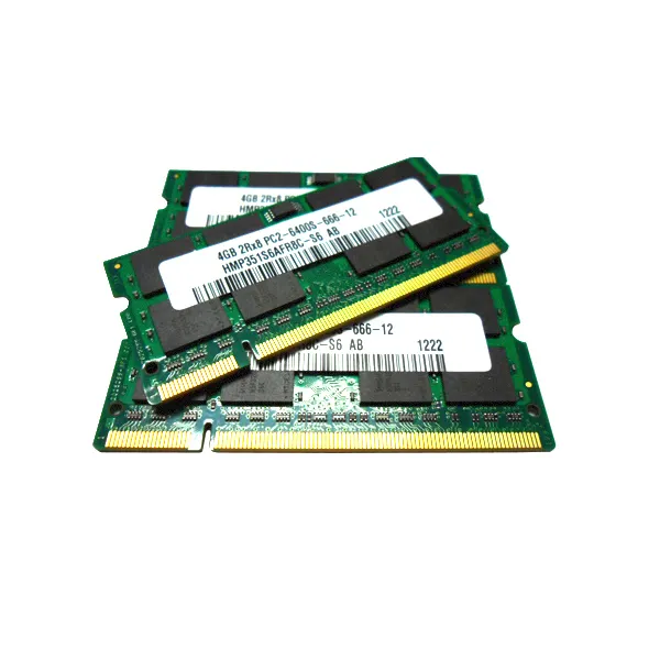 China Großhandel 2 Stück 2x4GB 8GB DDR2 800MHz Laptop RAM-Speicher