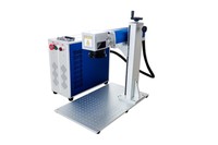 Machine de marquage laser à fibre pulsée CNC refroidie par air de haute précision 1 mm pour l'aluminium avec une puissance de 100 W