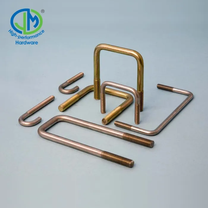 M6 Brass Types Of U Bolt Cable Pipe Clamp Machine
