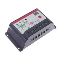 Manual PWM Solar Charge Controller, 12V, 24V, 48V, 10A, 20A