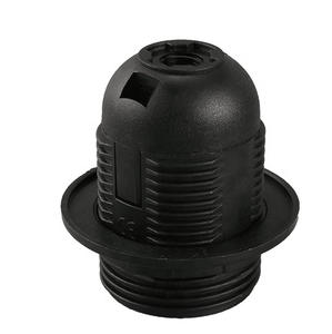 Màu đen hoặc trắng vít loại CE chứng nhận 250V cổ điển <span class=keywords><strong>E27</strong></span> nhựa giữ đèn cho bóng đèn LED - Product Image 4