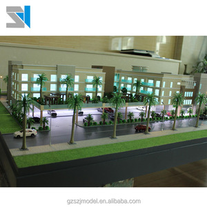 Modelo de <span class=keywords><strong>casa</strong></span> a <span class=keywords><strong>escala</strong></span> <span class=keywords><strong>en</strong></span> miniatura de edificio de fábrica de bajo precio, fabricación de modelos 3D - Product Image 1