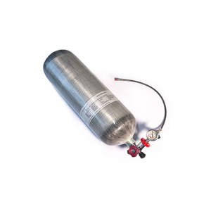 Appareil respiratoire à air comprimé ALSAFE 45oopsi/300bar en fibre <span class=keywords><strong>de</strong></span> carbone composite, bouteille <span class=keywords><strong>de</strong></span> <span class=keywords><strong>plongée</strong></span> - Product Image 2