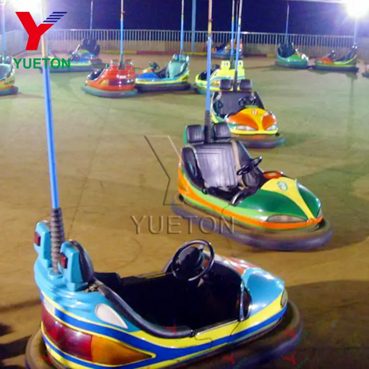 Fairground รถ pista de autos chonces manege forain tamponneuse ใช้ไฟฟ้ากันชนติดเพดานรถที่มีราง