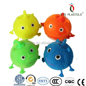 Glowing Puffer Bóng Bright Party Favor Quà Tặng Khuyến Mãi Đồ Chơi Động Vật Eco-bạn Bè Quishy Puffer Bóng Mềm Căng Thẳng Nhấp Nháy Balls Đồ Chơi - Product Image 4