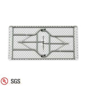 Meubles de jardin Tables D'extérieur Rectangulaire Table de Pique-Nique Pliante En Plastique Pour <span class=keywords><strong>Le</strong></span> Camp - Product Image 4
