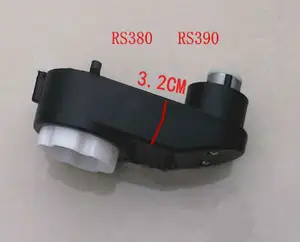 Trẻ Em nhà máy xe điện 12 v 6 v 390 động cơ điện với gear box, baby DC xe máy hộp số