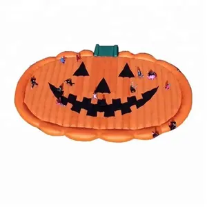 Giant Opblaasbare Halloween Pompoen Jump Pad/Springen Kussen/Pompoen Springen Air Bag Voor Kinderen