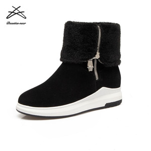 New Arrival <strong>Sheepskin</strong> Winter Fur Snow <strong>Boots</strong> <strong>Women</strong> - Product Image 3