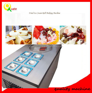 Plaque d'acier inoxydable laminée à froid, Prix de la machine à crème glacée frite commerciale, Machine à crème glacée à friture laminée - Product Image 2