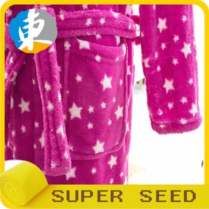 Peignoir de bain personnalisé pour femmes, imprimé écran en soie, doux, personnalisé - Product Image 3