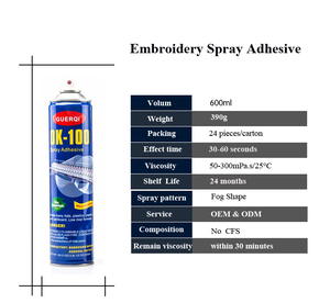 エアゾールシアノアクリレートスーパー接着剤刺Embroideryスプレーコンタクト接着剤 - Product Image 5