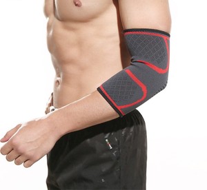 Supporto elastico per gomito a compressione sport Tennis golfista tendinite manicotto protettivo compressione per dolore al gomito # E-HZ12 - Product Image 1