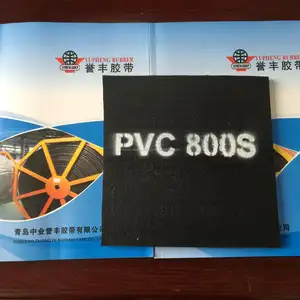 PVC PVG 680 S Sólido Tejido de Cinta Transportadora De Goma