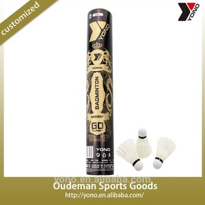 un nivel superior de calidad super pato <span class=keywords><strong>plumas</strong></span> volantes de bádminton al aire libre de la marca bádminton volanteinterior - Product Image 1