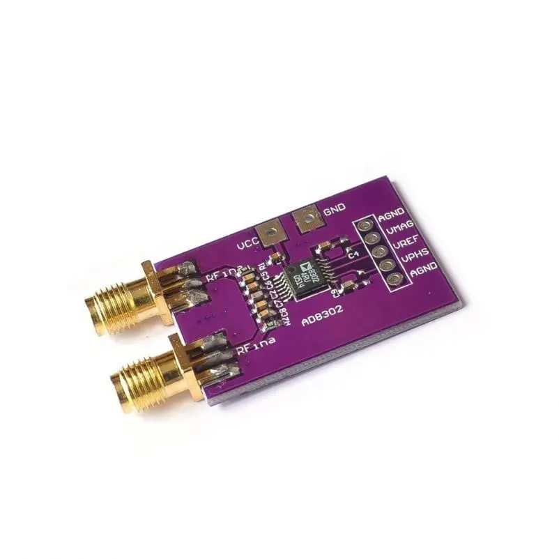 AD8302 Amplitude Faz RF Dedektör Modülü IF 2.7 GHz Faz Algılama Ham Radyo Amplifikatörler Kurulu için