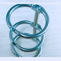 Fabrik liefern direkt 16mm lose blatt papier metall bindung ring