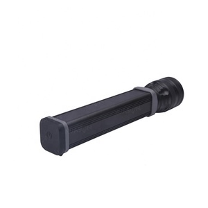 Nouvelle version la plus brillante zoom longue forme carrée énergie solaire d'urgence 3.7v lampe de poche LED rechargeable torche avec chargeur USB - Product Image 4
