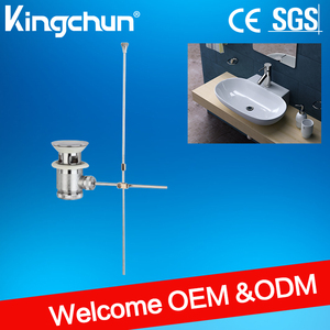 KINGCHUN <span class=keywords><strong>Bonde</strong></span> <span class=keywords><strong>sans</strong></span> <span class=keywords><strong>tirette</strong></span> en laiton chromé - Product Image 1