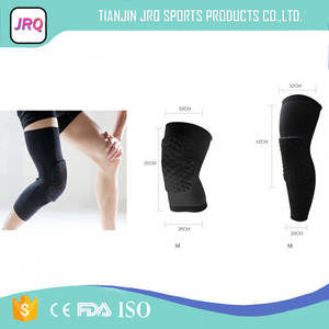 Honingraat Kniebeschermers Hexpad been mouwen voor basketbal jeugd Voor Beschermende Ondersteuning Guard - Product Image 4