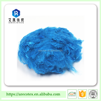 Plus disponible couleurs avec le plus bas QUANTITÉ MINIMALE DE COMMANDE-Chine Fabricant de fibres discontinues de polyester teintées 1.5dx38mm