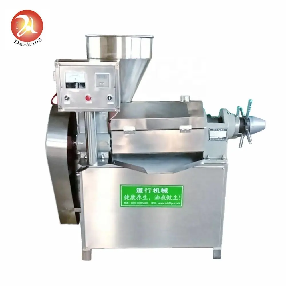 Máquina de prensado de aceite de coco, máquina de prensado de Copra, 100 KG/H