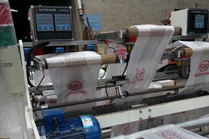 Máquina automática de impresión de bolsas de plástico, máquina de impresión de bolsas de alta velocidad, respetuoso con el medio ambiente - Product Image 6