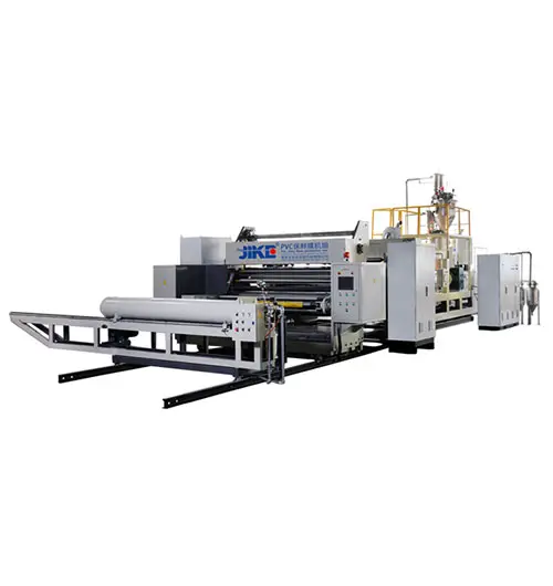 Machine de production de film plastique PVC de qualité alimentaire, ligne de production