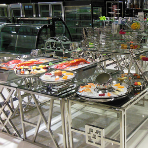 Restauration commerciale Industrielle D'équipement de Cuisine D'hôtel Servant De Réchaud Buffet Chauffe-Plats Équipement - Product Image 3