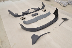 Kit avec lèvre et becquet, pour <span class=keywords><strong>Volkswagen</strong></span>, VW, Transporter T6 2016 - Product Image 3