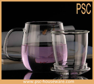 300 ML Feuilles Thé Infuser Tasse, Hot Effacer Brassage Thé Maker - Product Image 2